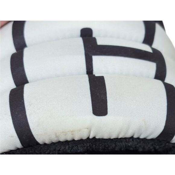 UGG Women's Puft Platform Furry Black Slide Sandals- Size 9 - Picture 10 of 11